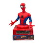Kids Licensing Réveil figurine 3D Spiderman Rouge et Bleu