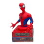 Kids Licensing Réveil figurine 3D Spiderman Rouge et Bleu