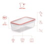 Récipient de Conservation des Aliments Valira 6090/50 Hermétique Transparent Plastique 750 ml