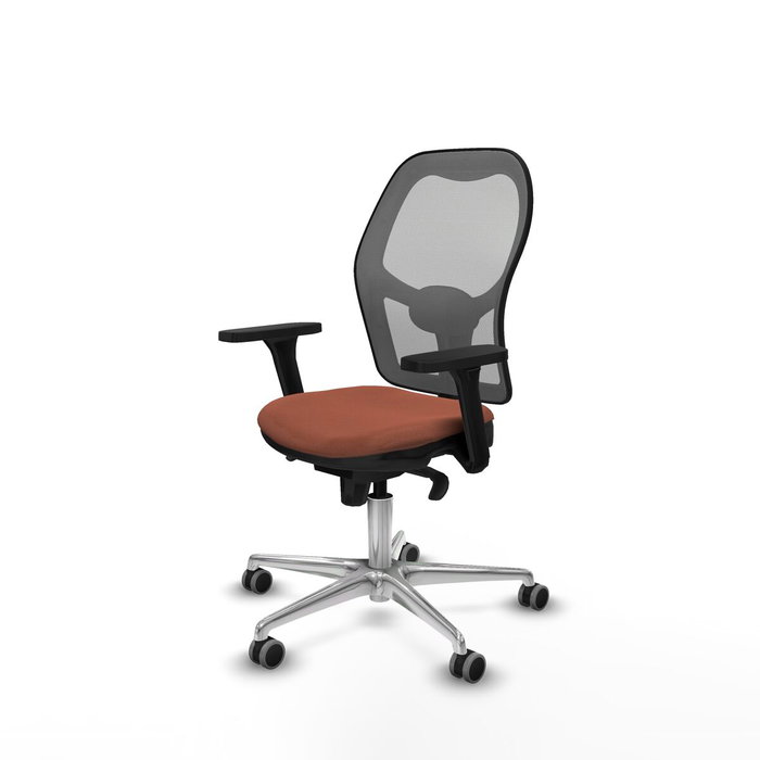 Piqueras y Crespo Chaise de Bureau Jorquera 3D086G0 Marron Gris Piqueras y Crespo Chaise de Bureau Jorquera 3D086G0 Marron Gris