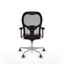 Piqueras y Crespo Chaise de Bureau Jorquera 3D086G0 Marron Gris