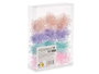 Pincello PVC 24 Pièces Visillo Boucles Pastel Couleurs Vert Bleu Violet Rose 7,5 cm (Set de 12)