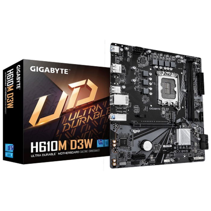 Carte Mère Gigabyte 9MH61M3W5-00-G10 H610 LGA 1700 Carte Mère Gigabyte 9MH61M3W5-00-G10 H610 LGA 1700