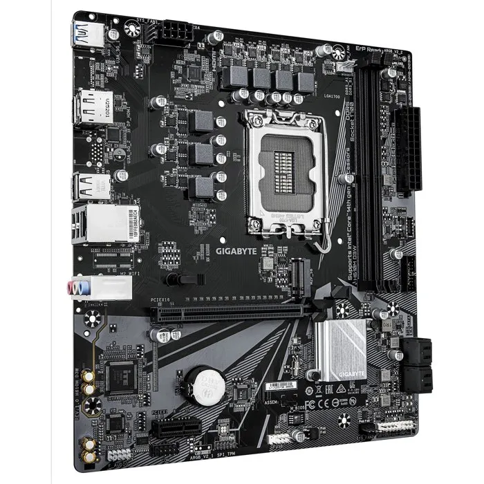 GIGABYTE Carte mère H610M D3W Micro-ATX, chipset Intel H610, DDR4, pour PC bureautique et multimédia