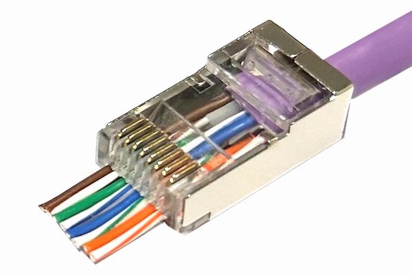 MicroConnect Connecteur réseau modulaire FTP CAT6 RJ45 Easy-Connect, 50 pièces MicroConnect Connecteur réseau modulaire FTP CAT6 RJ45 Easy-Connect, 50 pièces