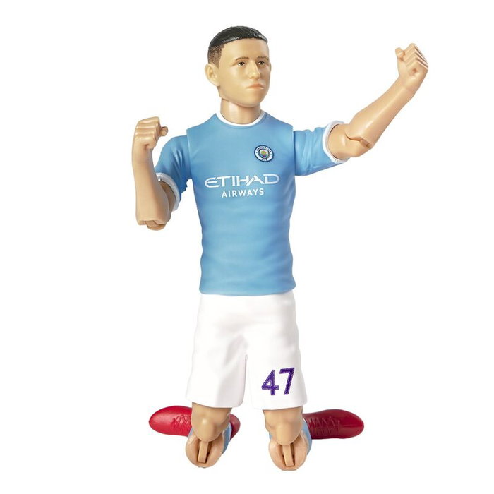 BANBO TOYS Figurine Action Phil Foden Manchester City Football 20 cm Articulée BANBO TOYS Figurine Action Phil Foden Manchester City Football 20 cm Articulée