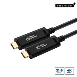 MicroConnect Câble vidéo USB-C en fibre optique 20m