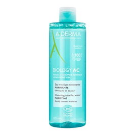 A-Derma Biology AC Eau Micellaire Nettoyante et Démaquillante Purifiante 400 ml