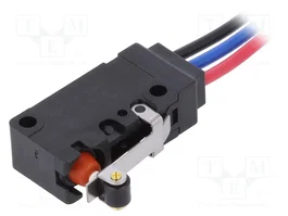 Aratas (Formerly Omron Components) Microcommutateur SNAP ACTION D2VW-01L2A-1M SPDT avec levier et rouleau