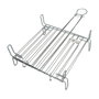 SATURNIA Grille de barbecue double n° 3 35x35 cm chromée