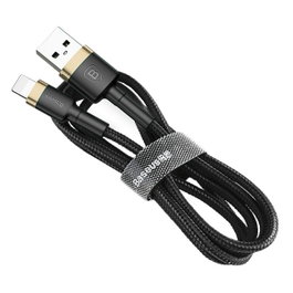 Baseus Câble Lightning Cafule 1 m Noir