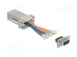 DELOCK Adaptateur D-Sub 9pin socle vers RJ45 socle