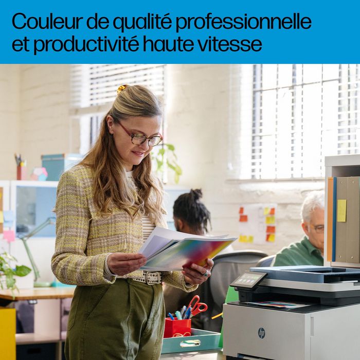 HP Color LaserJet Pro 3302fdw - Imprimante Multifonction Laser Couleur Sans Fil 25 ppm - Impression, Copie, Scan, Fax Recto Verso