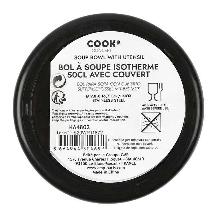 Cook Concept Termo Sopa C/Cuchara 500 ml