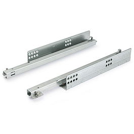 DTC Glissière de Tiroir à Extraction Partielle 500 Dtc, 500mm, 20kg