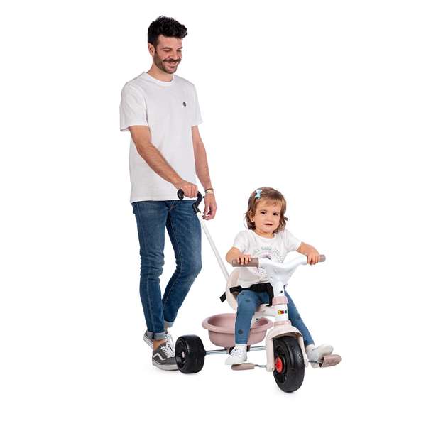 Smoby Be Fun Tricycle évolutif Rose