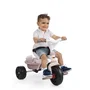 Smoby Tricycle évolutif enfant Be Fun Rose - Métal, siège 2 positions, canne parentale réglable - Pour enfants à partir de 15 mois - Réf. SMOBY Be Fun