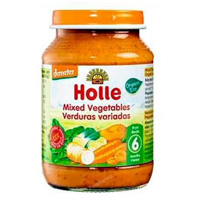 HOLLE Potito Légumes Variés 190g DEMETER HOLLE Potito Légumes Variés 190g DEMETER