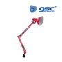 GSC Evolution Flexo de bureau avec clip rouge E27 40W