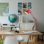 GSC Evolution Flexo de bureau avec clip rouge E27 40W