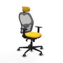 Piqueras y Crespo Chaise de Bureau 1D036G2 Jaune