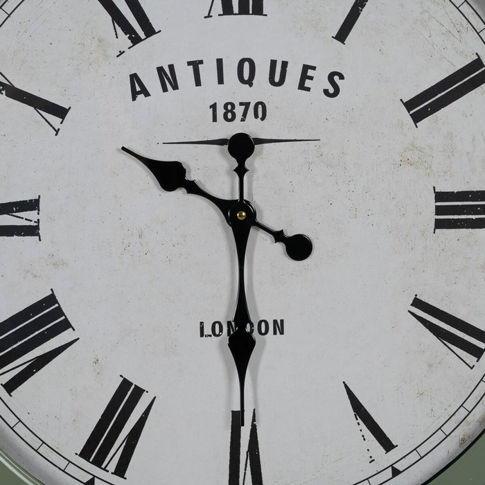 BigBuy Home Horloge Murale Vert Fer 70 x 70 x 6,5 cm BigBuy Home Horloge Murale Vert Fer 70 x 70 x 6,5 cm