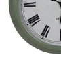 BigBuy Home Horloge Murale Vert Fer 70 x 70 x 6,5 cm