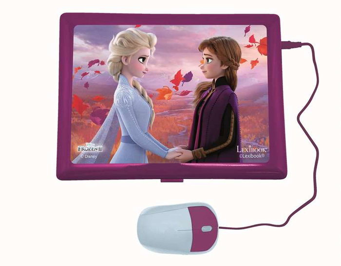 Lexibook Ordinateur portable éducatif Disney Frozen bilingue