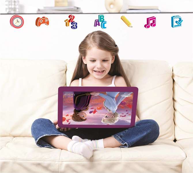 Lexibook Ordinateur portable éducatif Disney Frozen bilingue