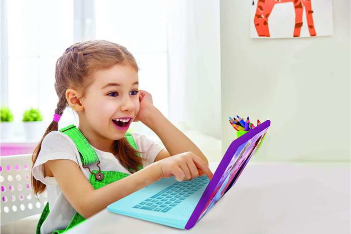 Lexibook Ordinateur portable éducatif Disney Frozen bilingue