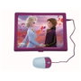 Lexibook Disney Frozen - Ordinateur éducatif portable bilingue avec 120 activités - En français et en anglais - Dimensions : 34 x 4,6 x 25,5 cm - 4 ans et plus