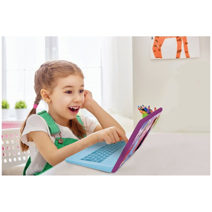 Lexibook Disney Frozen - Ordinateur éducatif portable bilingue avec 120 activités - En français et en anglais - Dimensions : 34 x 4,6 x 25,5 cm - 4 ans et plus Lexibook Disney Frozen - Ordinateur éducatif portable bilingue avec 120 activités - En français et en anglais - Dimensions : 34 x 4,6 x 25,5 cm - 4 ans et plus