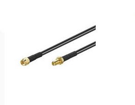 MicroConnect Câble d'extension WLAN RP-SMA mâle vers RP-SMA femelle, 5m, Noir