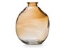 GIFTDECOR Bocal en verre irrégulier ambre