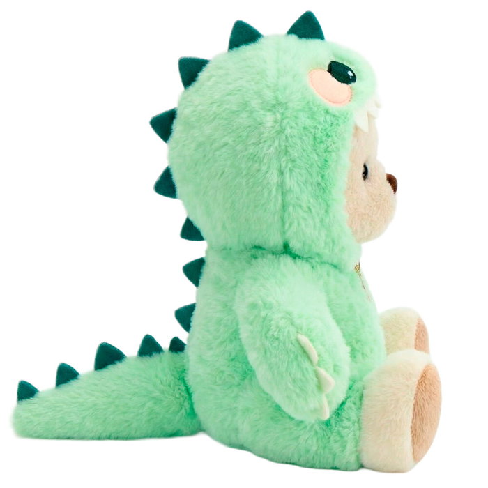 TOYS REVOLUTION Peluche Ours Lofy 30cm avec Déguisement à Fermeture Éclair Interchangeable - Compagnon en Peluche