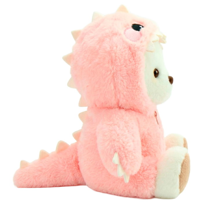 TOYS REVOLUTION Peluche Ours Lofy 30cm avec Déguisement à Fermeture Éclair Interchangeable - Compagnon en Peluche
