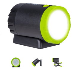 Luceco Lilc50G65-01 Mini projecteur magnétique rechargeable avec pince, 5W 500 Lm, IP44