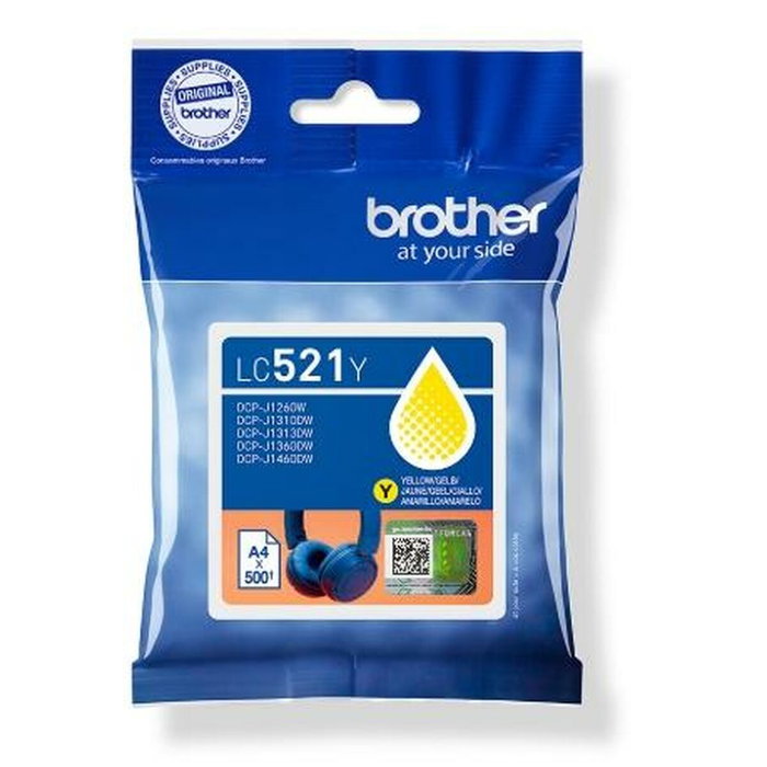 Brother LC-521Y Jaune Standard Brother LC-521Y Jaune Standard