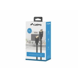 LANBERG Câble HDMI 3m noir 4K, 3D, ARC, CEC 2.0