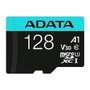 Adata AUSDX128GUI3V30SA2 Carte Mémoire Micro SDXC 128GB UHS-I U3 Classe 10 + Adaptateur