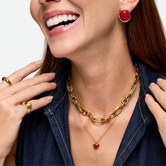 Collier Femme One Jewels OJRDN01G Doré