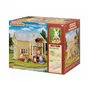 Sylvanian Families - Coffret Le cottage au toit bleu 5671 - Maison de poupée avec mobilier et figurine - Jeu d'imagination pour enfant 5 ans et plus