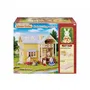 Sylvanian Families - Coffret Le cottage au toit bleu 5671 - Maison de poupée avec mobilier et figurine - Jeu d'imagination pour enfant 5 ans et plus