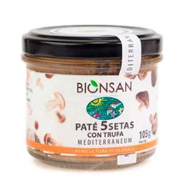 BIONSAN Pâté 5 Champignons et Truffe ECO VEGAN 105g
