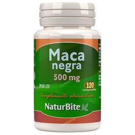 NATURBITE Maca Negra 500mg 120 comprimés