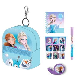 Cerdá Set de papeterie Minimochila Frozen français 19,5 x 22,5 x 4,5 cm - À partir de 3 ans - Multicolore