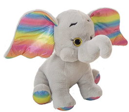 Creaciones Lloris Peluche Elefante Eli 16 cm, Jouet en Polyester pour Enfants dès 3 ans