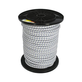 WOLFPACK LINEA PROFESIONAL Corde élastique revêtue 8 mm, Rouleau de 100 mètres