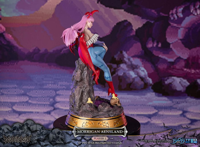 Darkstalkers statuette PVC Morrigan Aensland Player 2 Variant 25 cm