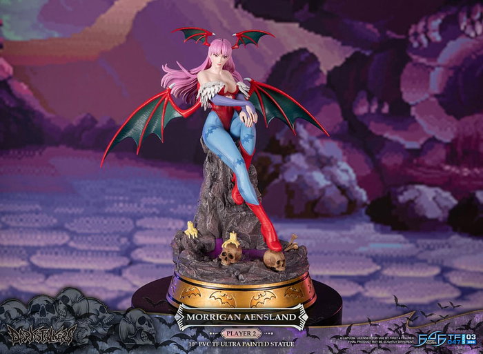 Darkstalkers statuette PVC Morrigan Aensland Player 2 Variant 25 cm